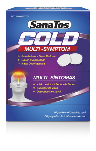 Sanatos Cold Multisintomas (pantalla 50x2)